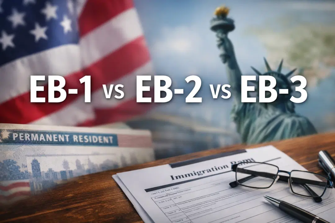 EB-1 vs EB-2 vs EB-3